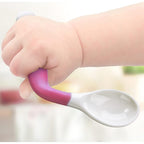 Pink and Purple Silibend Bendable Spoon (Pack of 2)