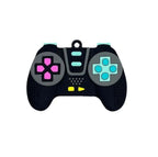 Tiny's Silicone Teether Playstation Handle Shape - Black Color