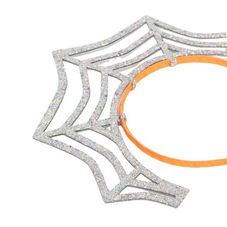 Silver Cobweb Headband