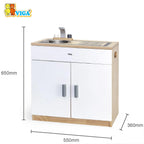 Viga White Kitchen - Sink