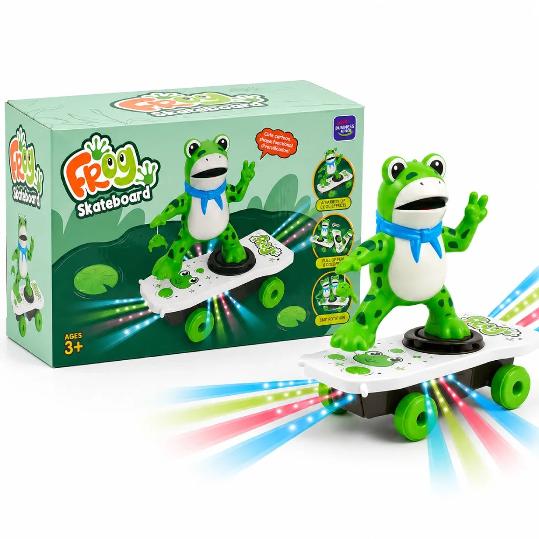 Skating Frog
