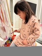 Beige Dino V2 Smock Bib (1-3 years)