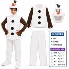 Snowman Costume for Kids