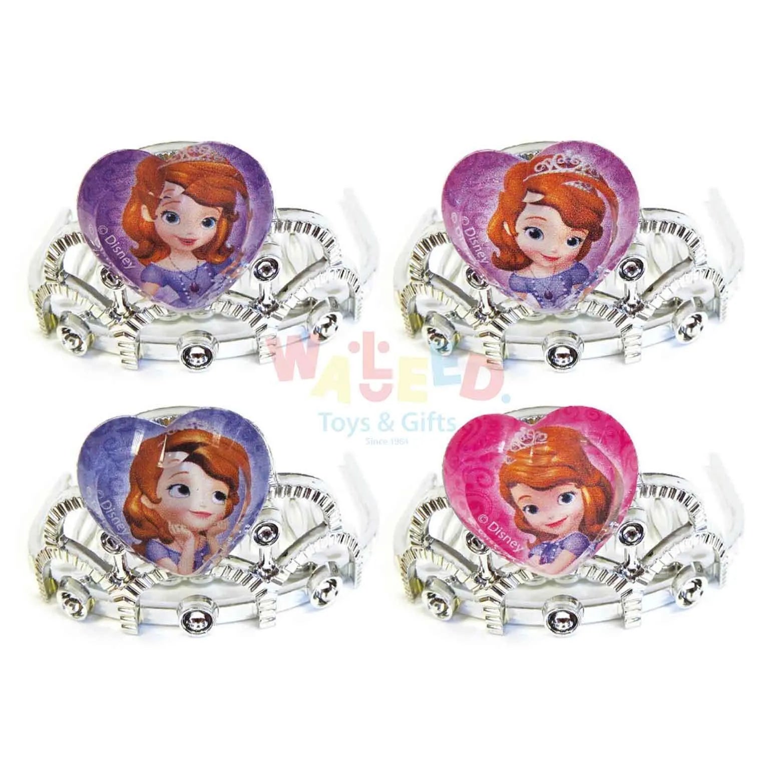 SOFIA THE FIRST TIARAS-4PCS