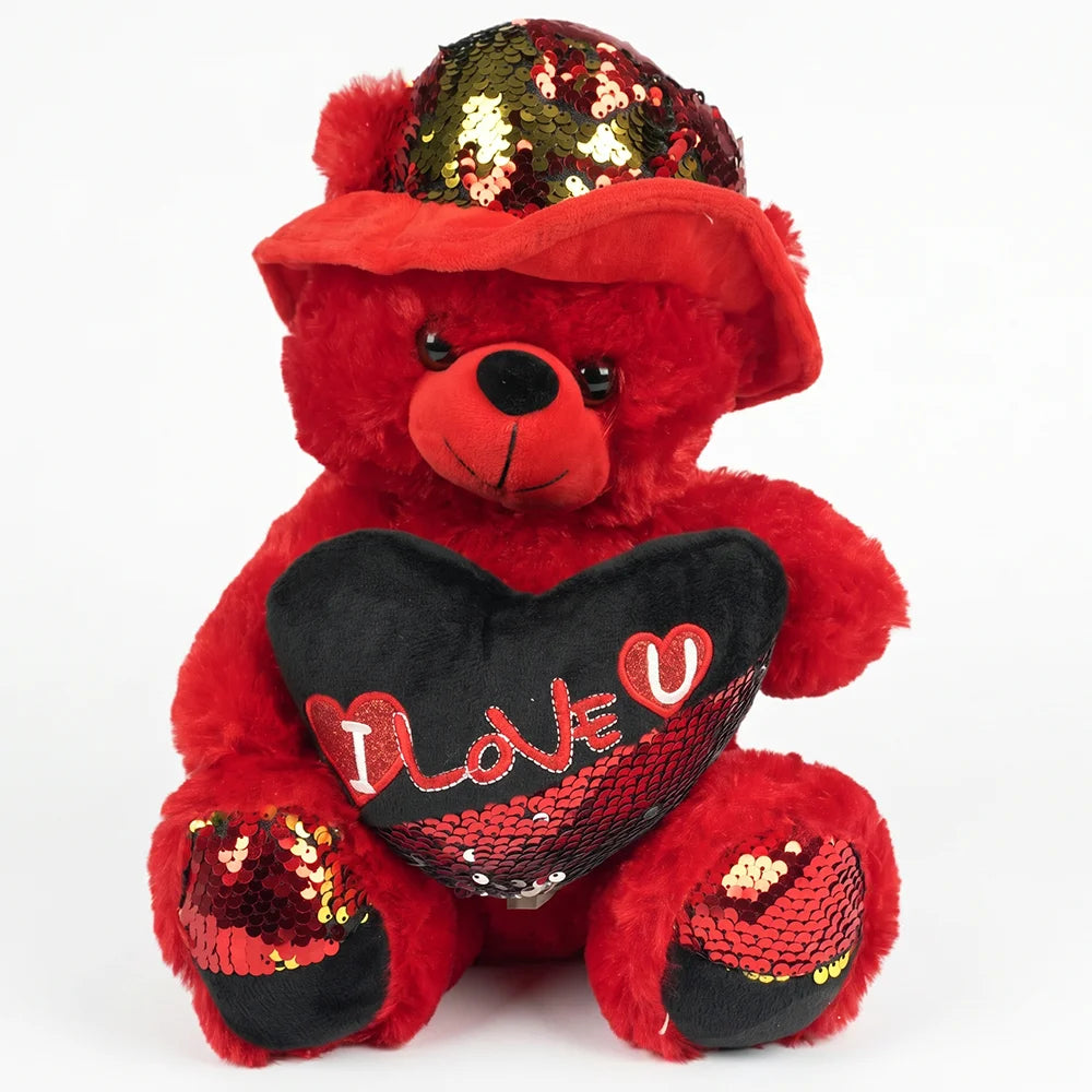 Soft Bear Red & Black