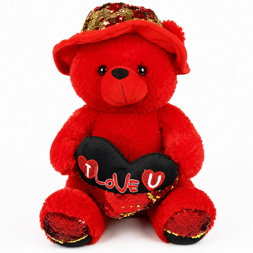 Soft Bear Red & Black