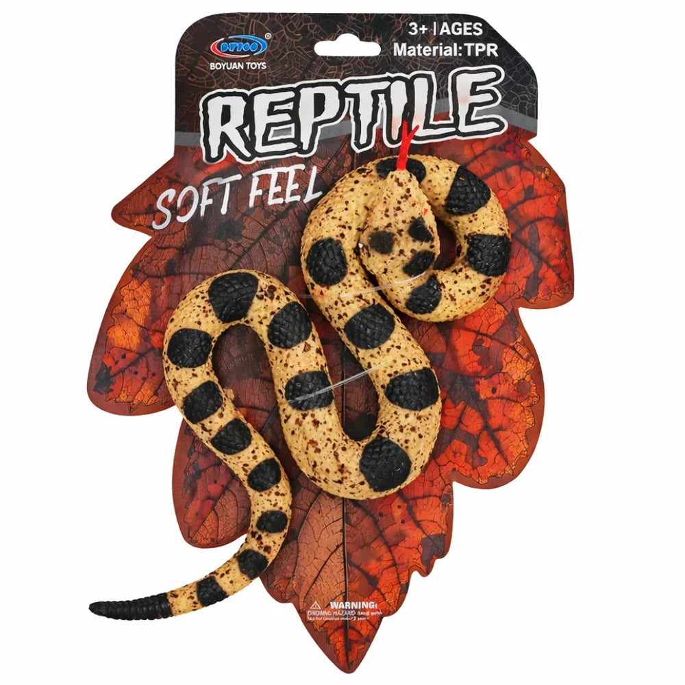 Soft Rubber Snake Toy Reptile Series