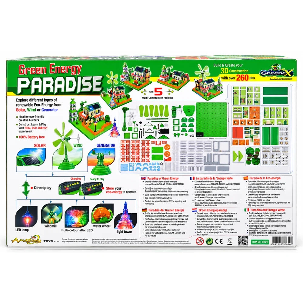 Solar Powered House Building Kit