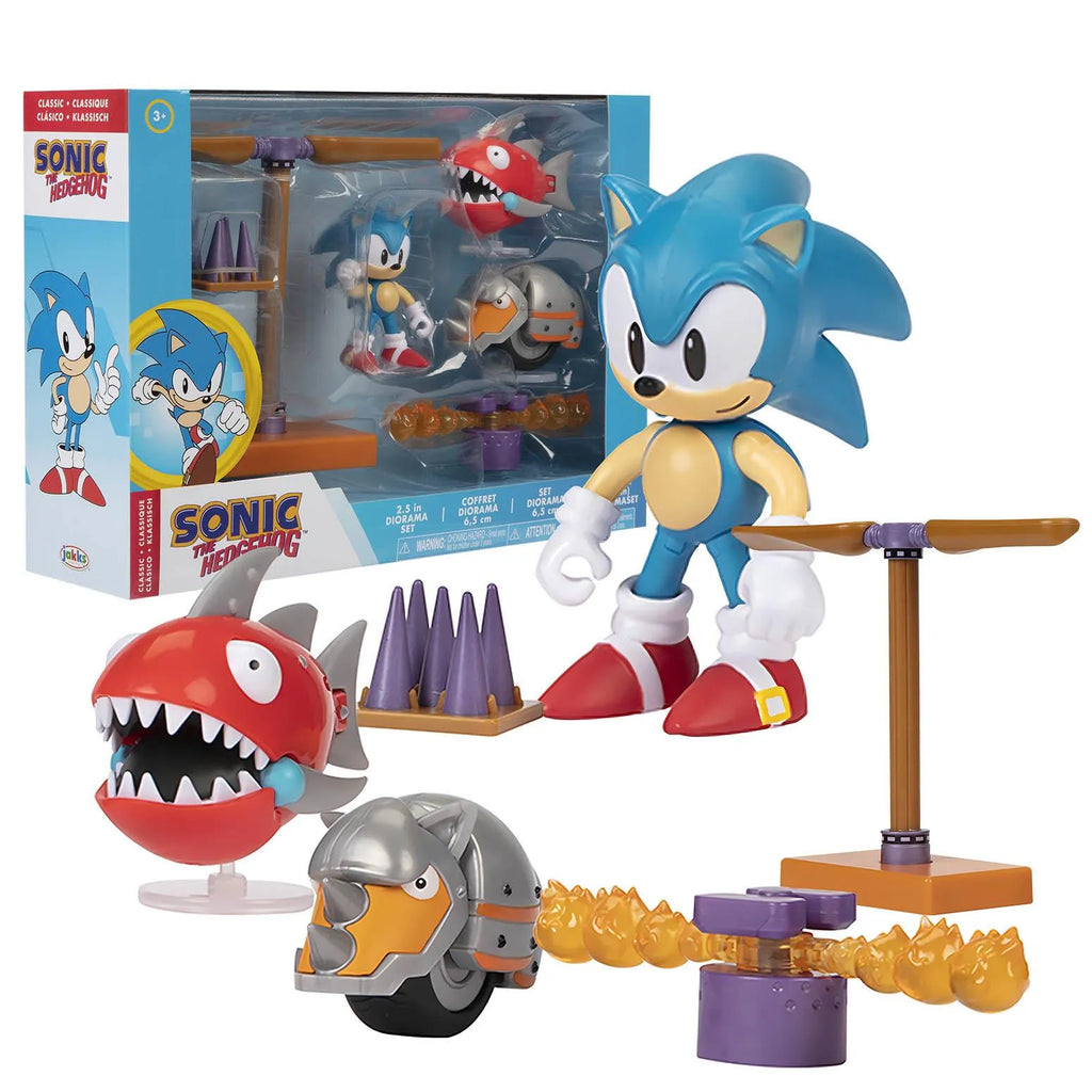 Sonic Flying Battery Zone Diorama Set