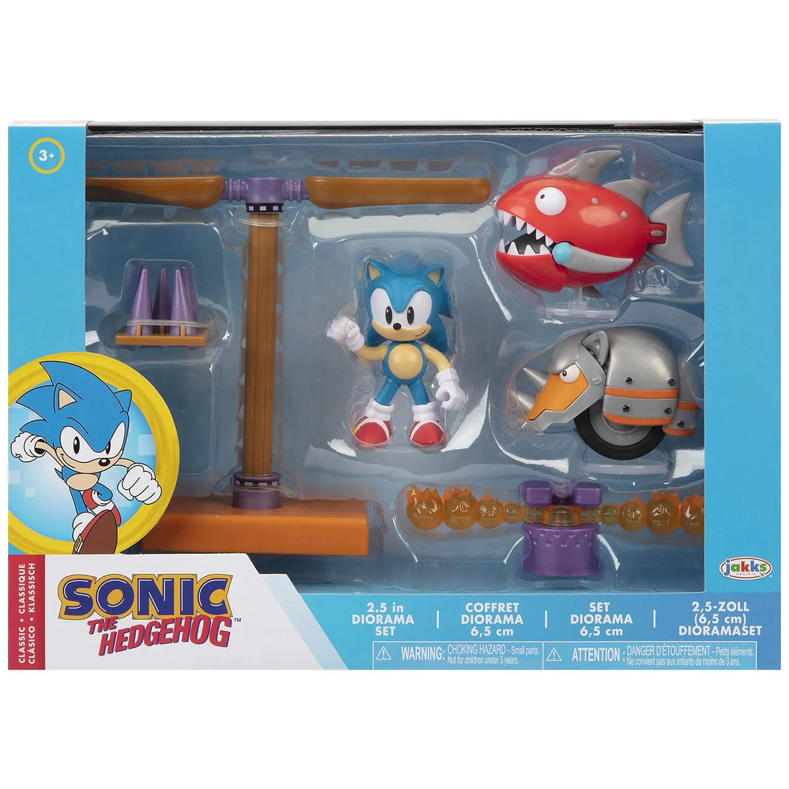 Sonic Flying Battery Zone Diorama Set