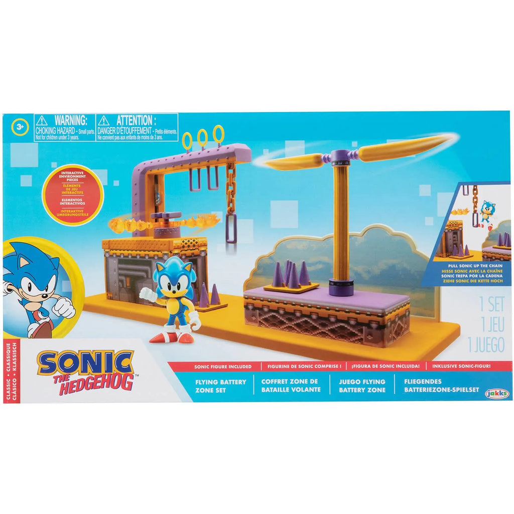 Sonic Action Diorama Playset with Accessories