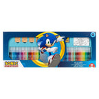 Sonic The Hedgehog Stamp & Coloring Set