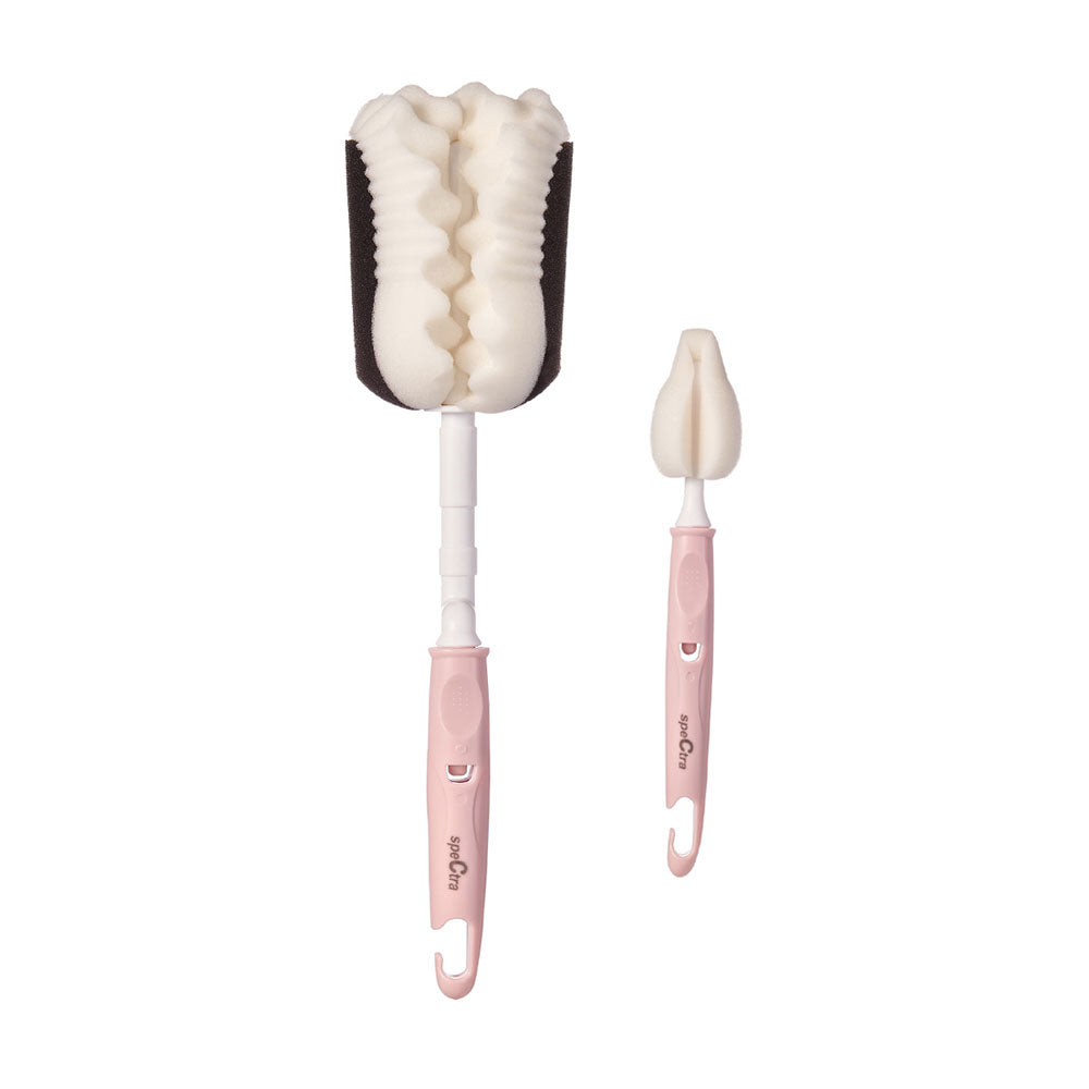 Spectra Bottle and Nipple Brush Set PINK