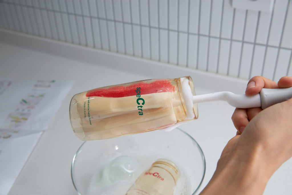 Spectra Bottle and Nipple Brush Set PINK