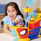 Spidey and His Amazing Friends Web-Ahooy Bubble Pirate Ship
