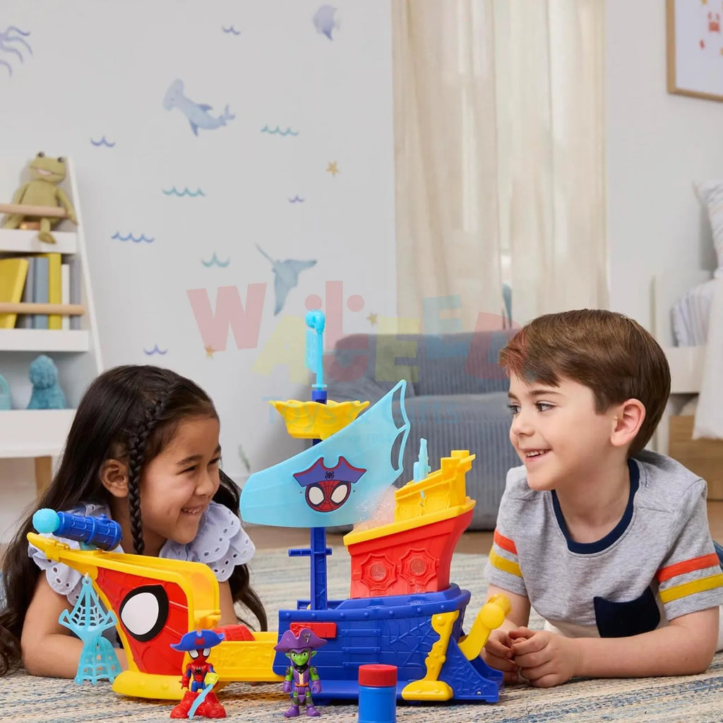Spidey and His Amazing Friends Web-Ahooy Bubble Pirate Ship