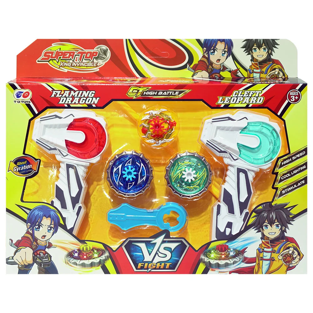Spinning Tops with Light