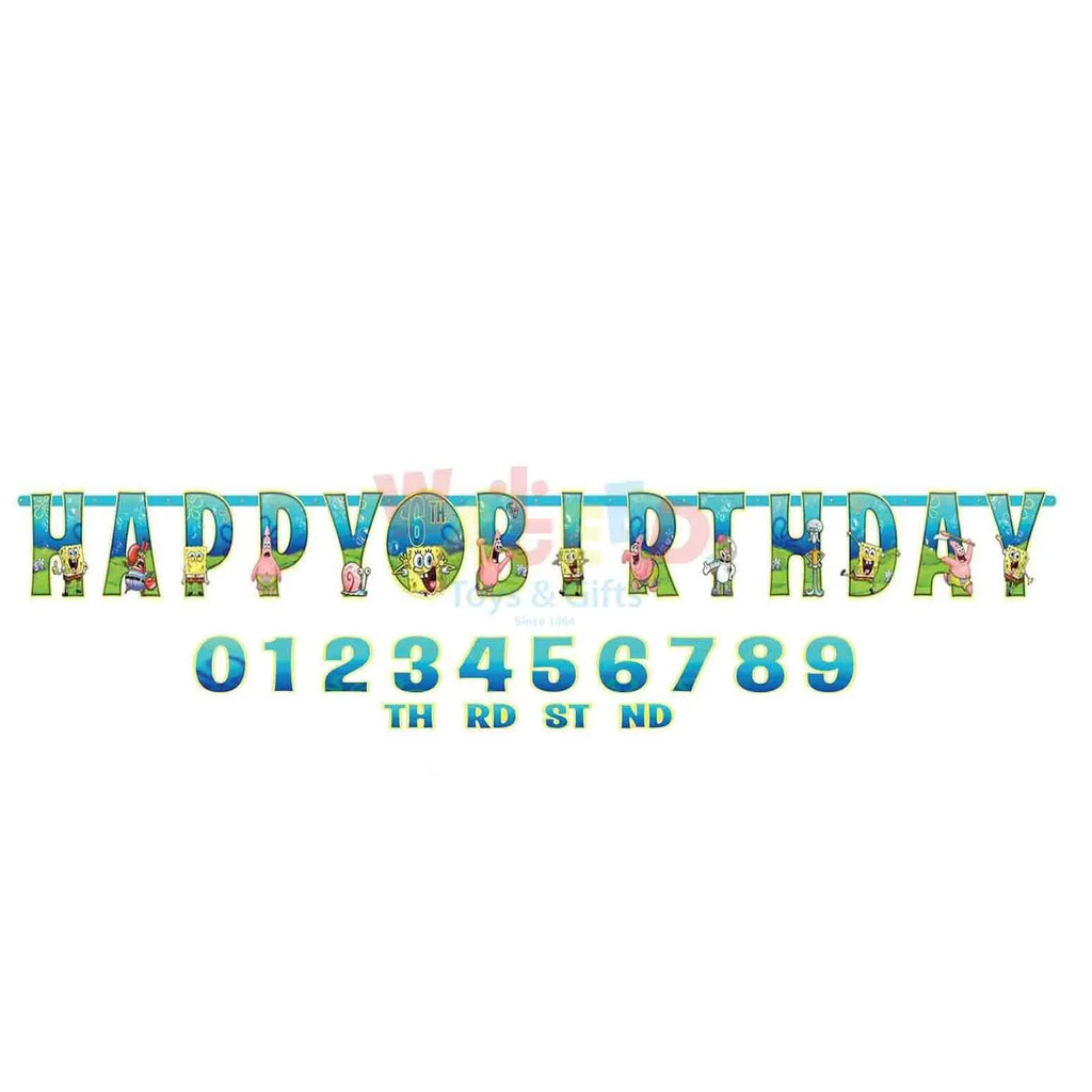 SPONGEBOB ADD AN AGE LETT.BANNER10F