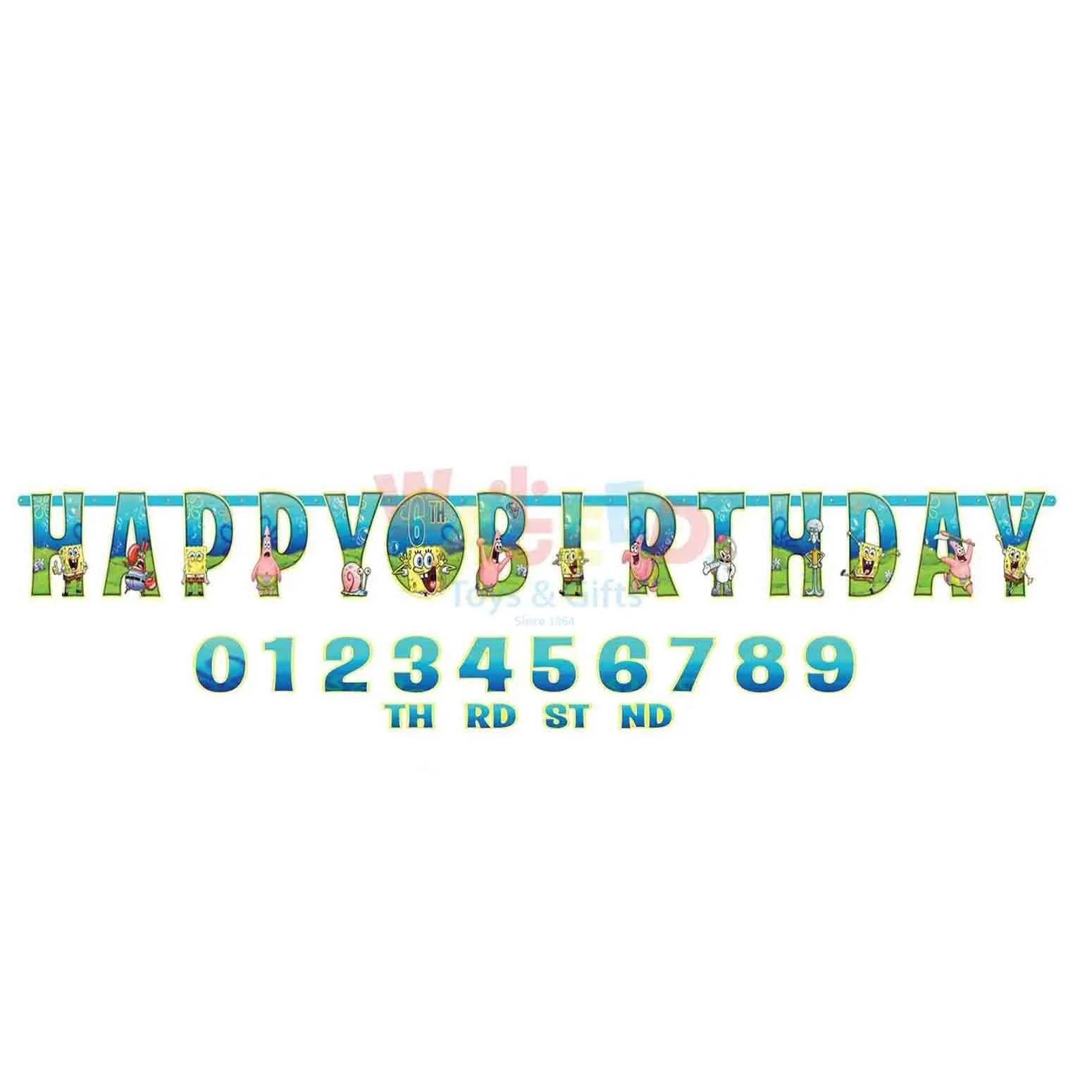 SPONGEBOB ADD AN AGE LETT.BANNER10F