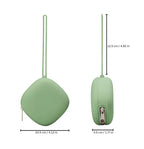 Dusty Blue Square Pacifier Case