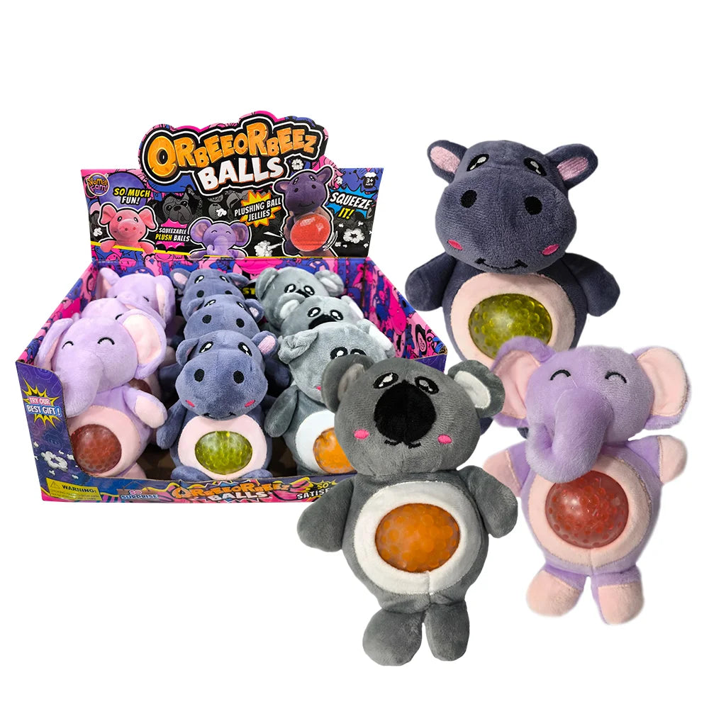 Squeezy Bead Balls- Animals(1 Pcs Assorted)