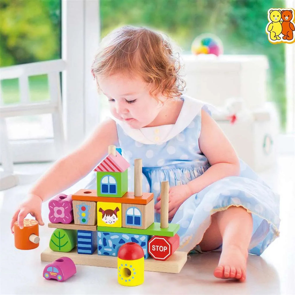 Stacking Blocks - City
