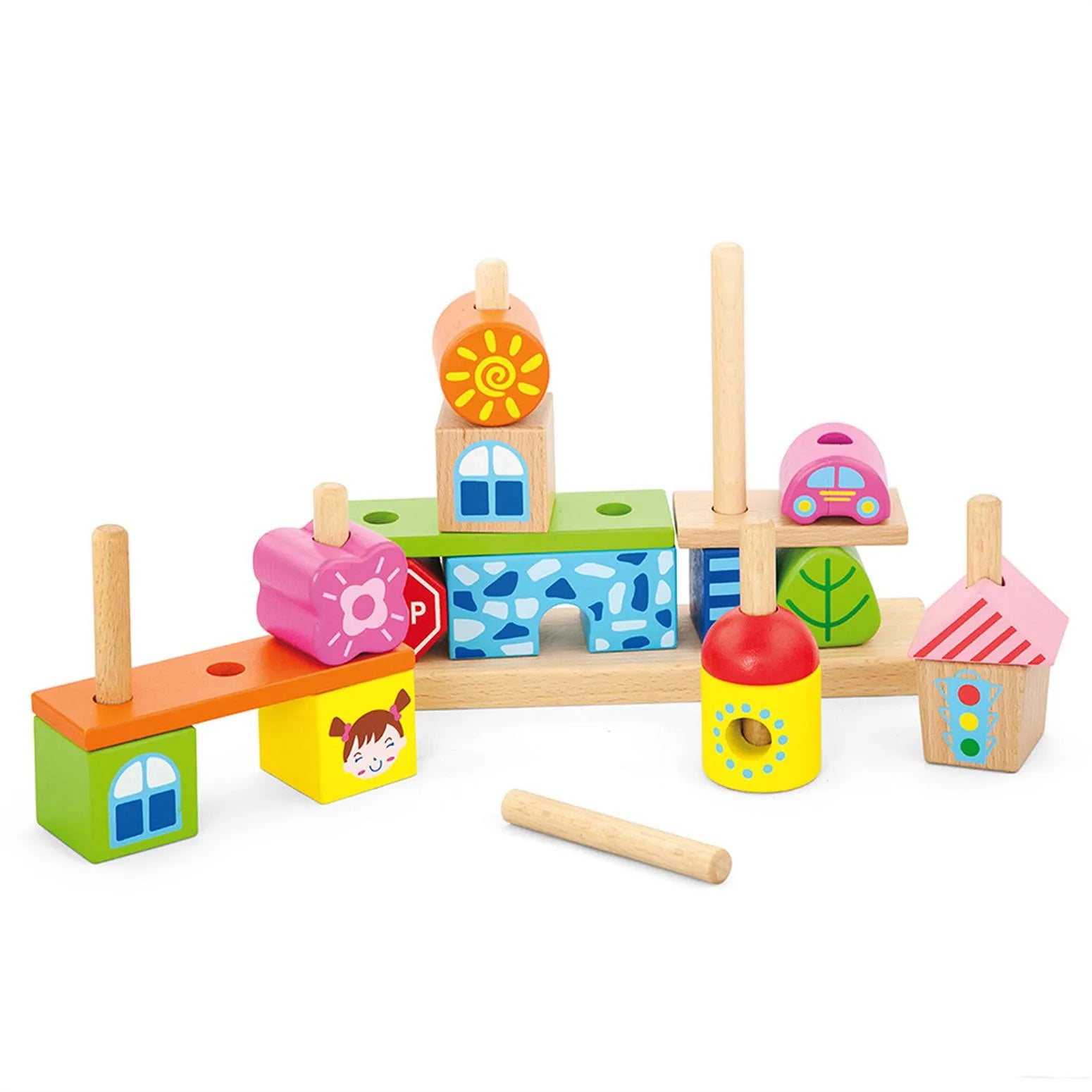 Stacking Blocks - City