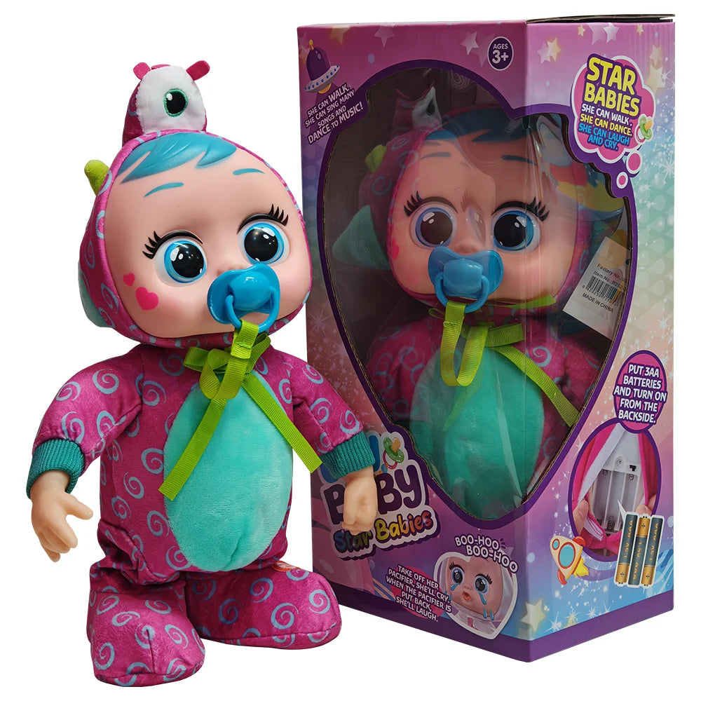 Star Babies Interactive Doll – Walk, Laugh & Cry