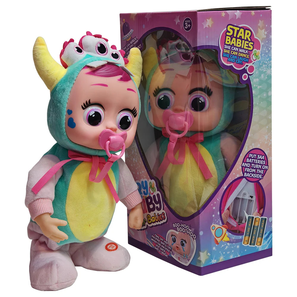 Star Babies Interactive Doll – Walk, Laugh & Cry