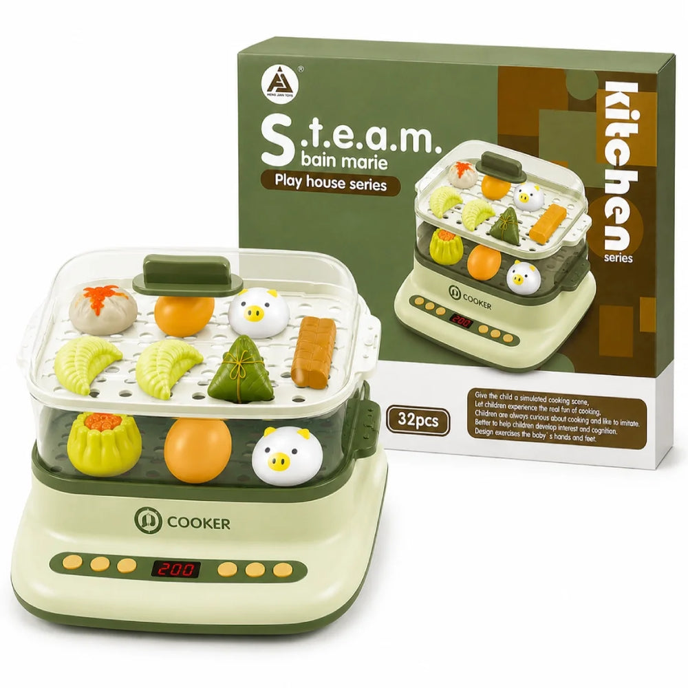 Steam Bain Marie Kitchen Set 32 Pieces