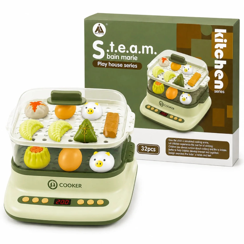 Steam Bain Marie Kitchen Set 32 Pieces
