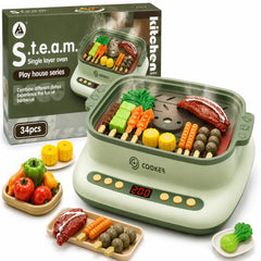 Steam Brain Single Layer Oven Kitchen Play Set