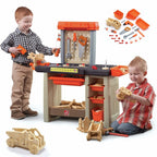 Step2 Kids Workshop Playset with Tools & Building Kit