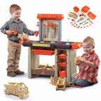 Step2 Kids Workshop Playset with Tools & Building Kit