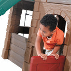 Step2 Naturally Playful Adventure Lodge Play Center Swing Set with Glider