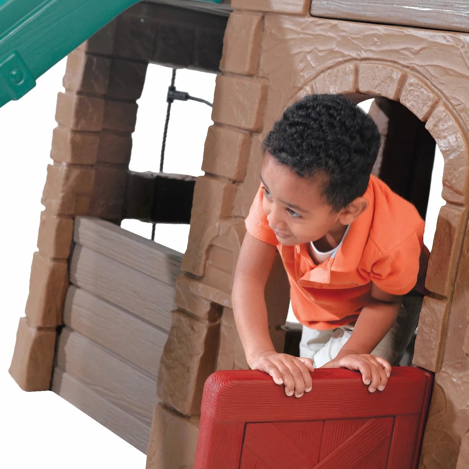 Step2 Naturally Playful Adventure Lodge Play Center Swing Set with Glider
