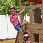 Step2 Naturally Playful Adventure Lodge Play Center Swing Set with Glider