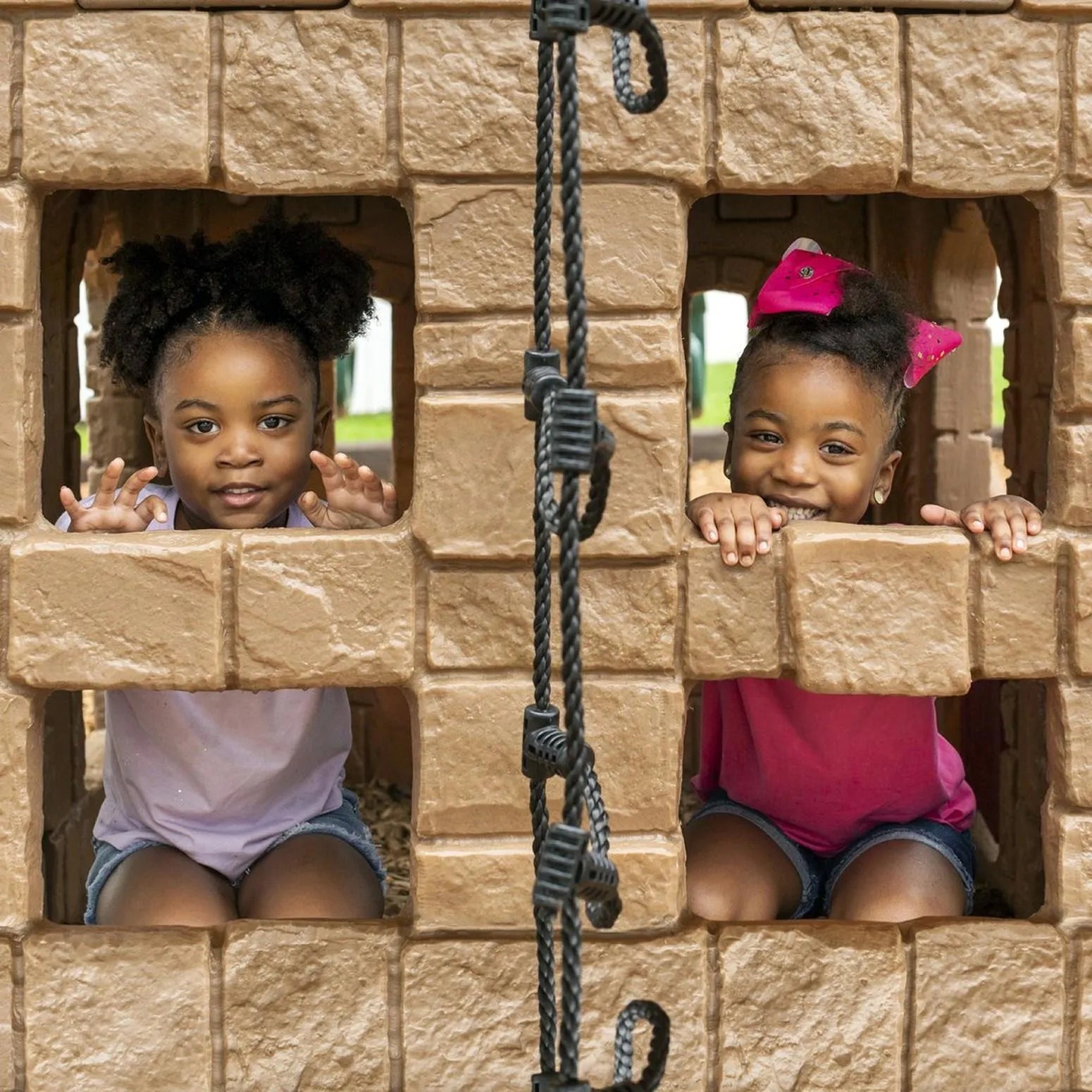 Step2 Naturally Playful Adventure Lodge Play Center Swing Set with Glider