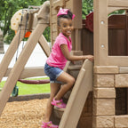 Step2 Naturally Playful Adventure Lodge Play Center Swing Set with Glider