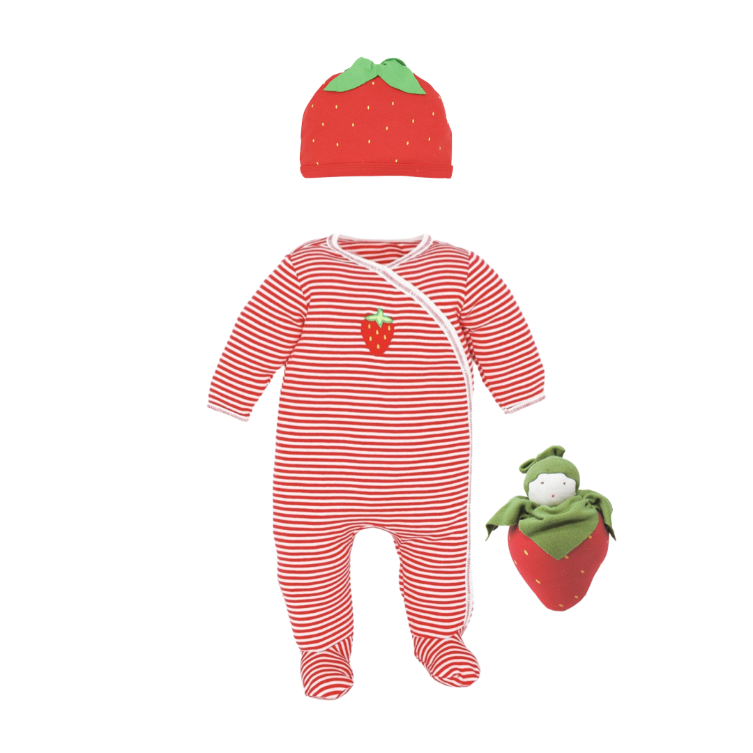 Organic Strawberry Set – 3 Pieces Set