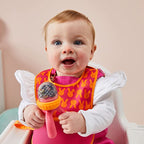 b.box - Silicone Fresh Food Feeder DUO- NEW STRAWBERRY SHAKE