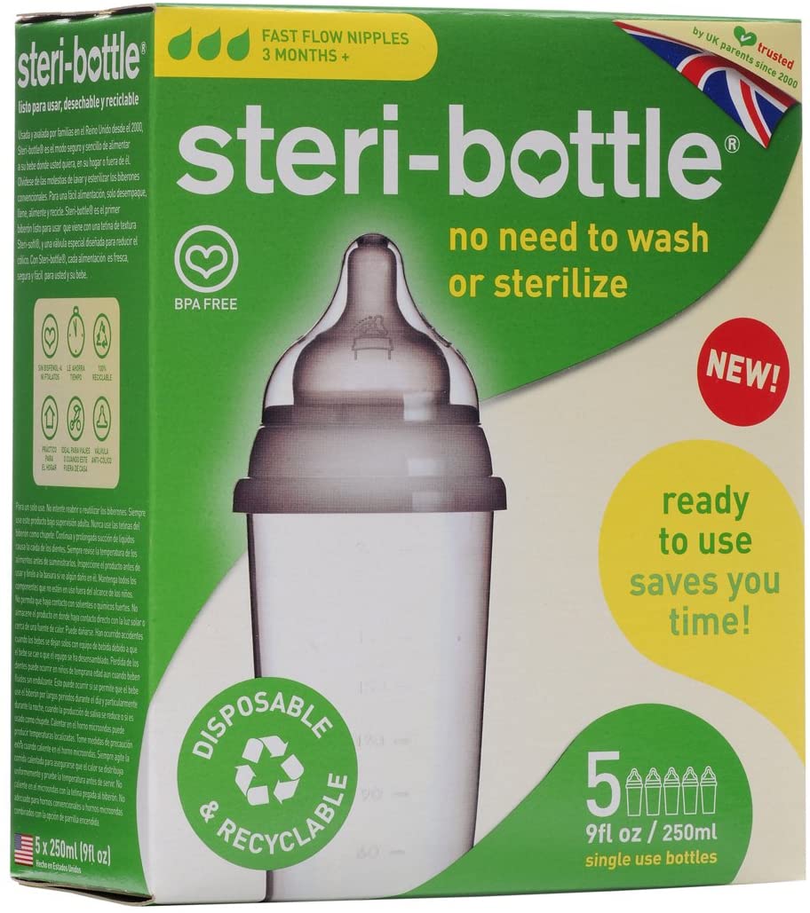 STERIBOTTLE PACK OF 5