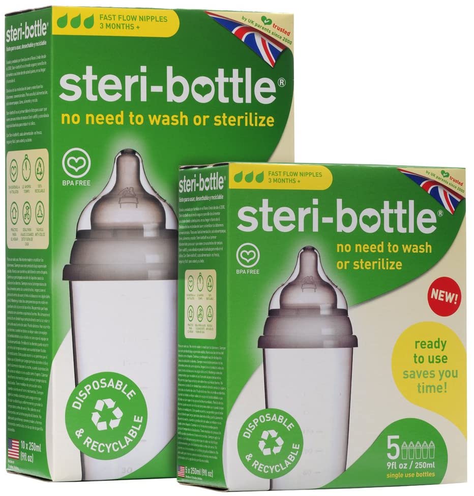 STERIBOTTLE PACK OF 5