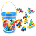 SUNTA Basic Building Blocks Bucket 42 Pieces Kids Toy