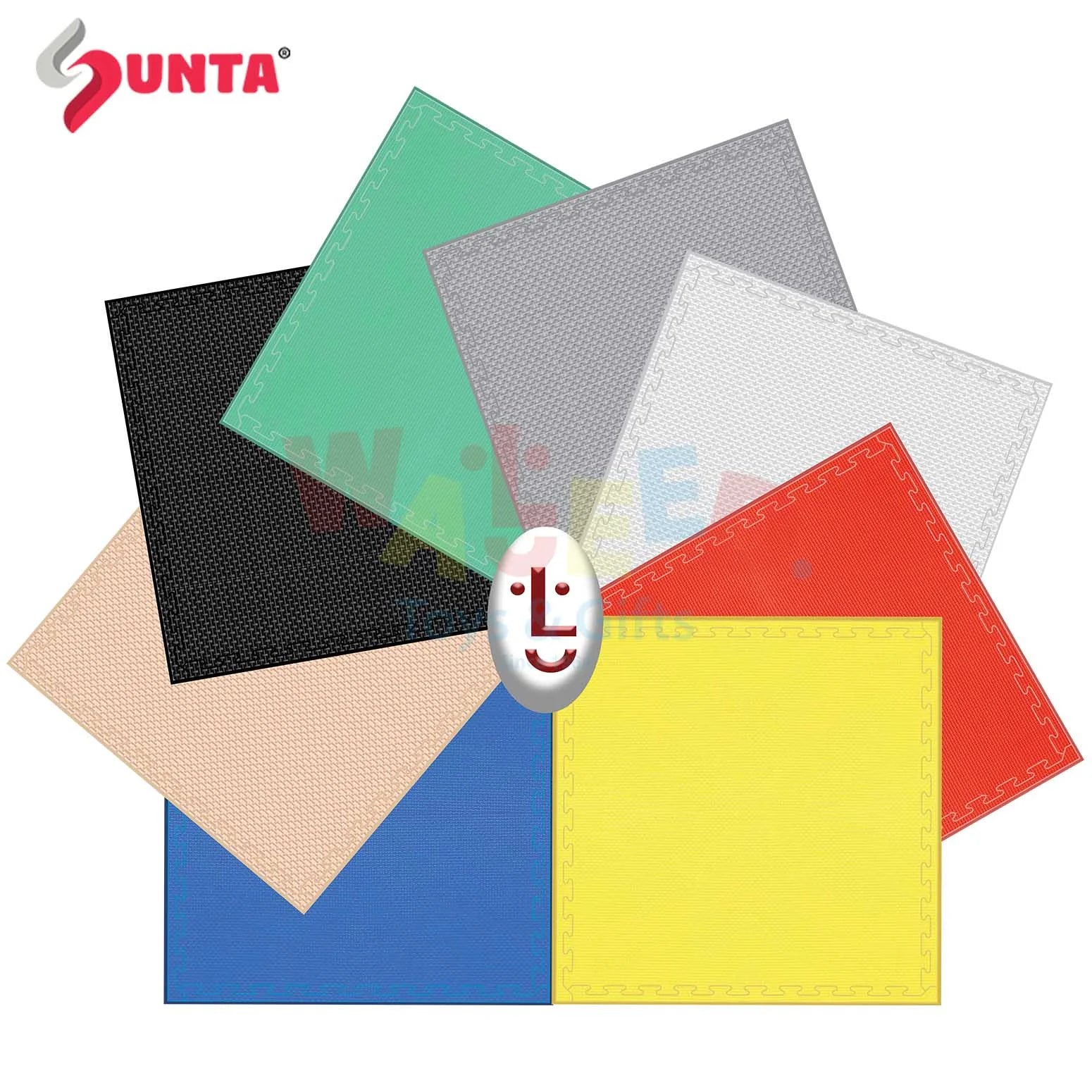 Sunta Foam Floor Mat Interlocking Gym Kids Home Multi Use