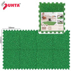 Sunta Foam Puzzle Mat 8 Pieces Natural Oak Floor Protector Indoor Outdoor