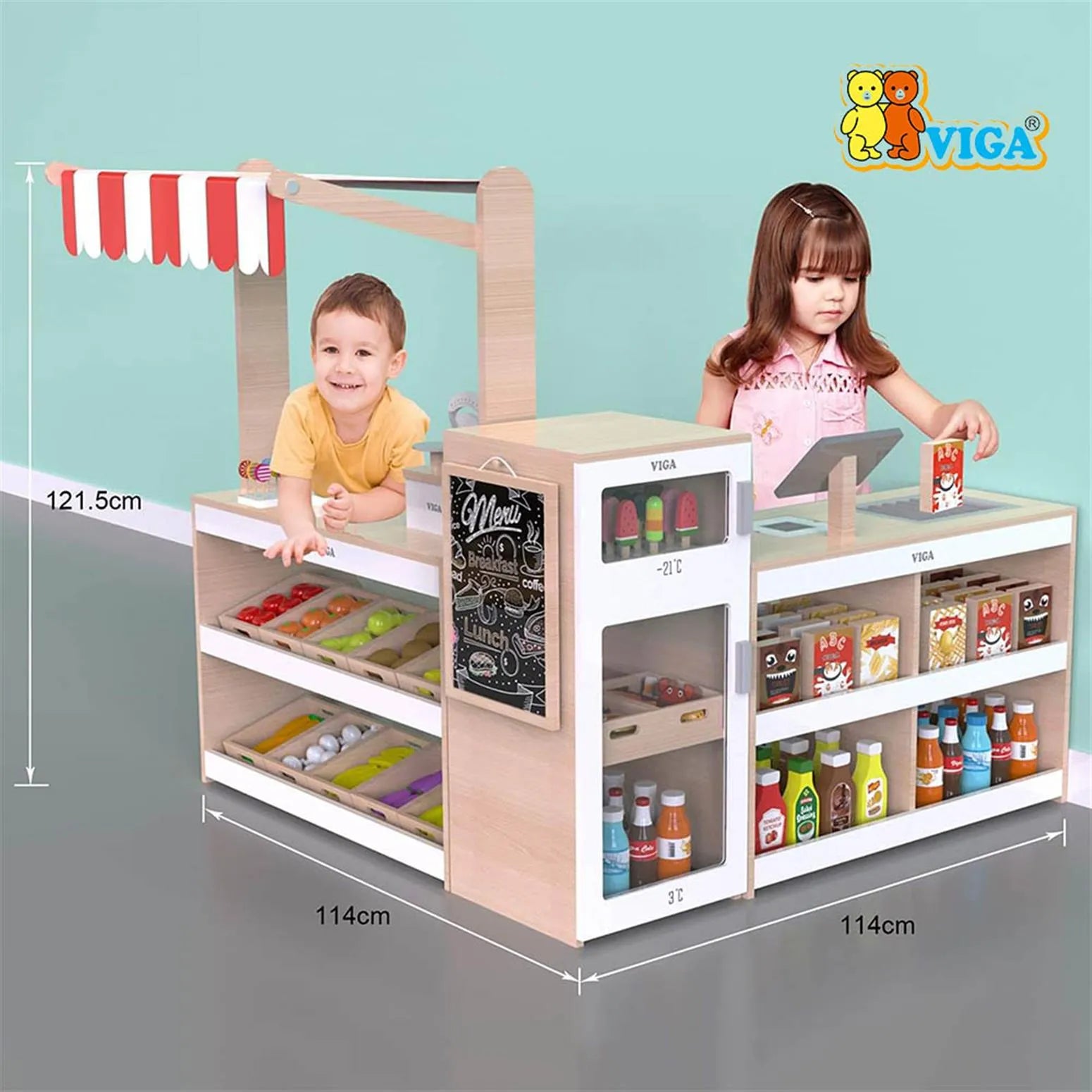 viga Supermarket Part 2  -Food Displayer