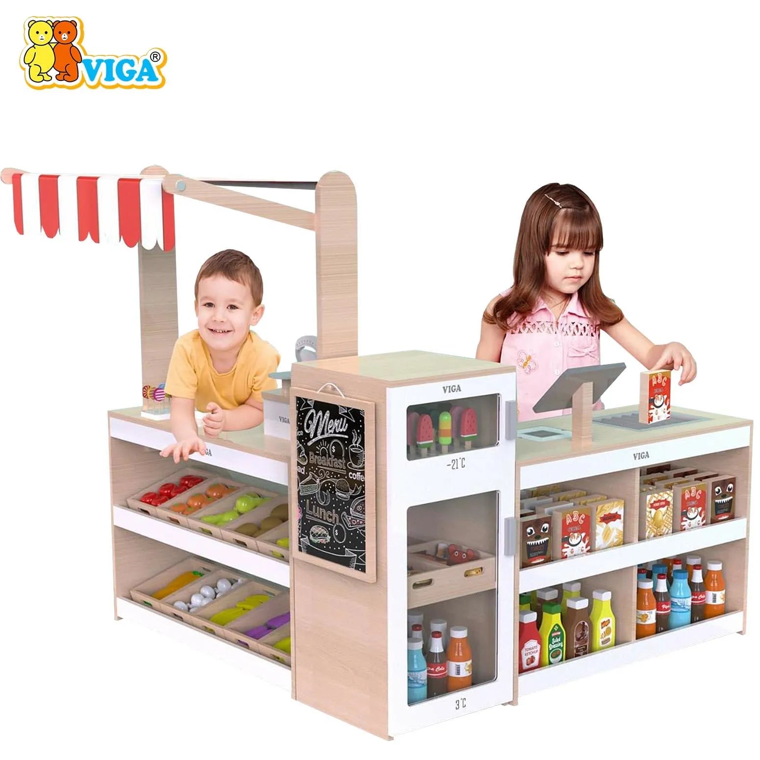 viga Supermarket Part 2  -Food Displayer