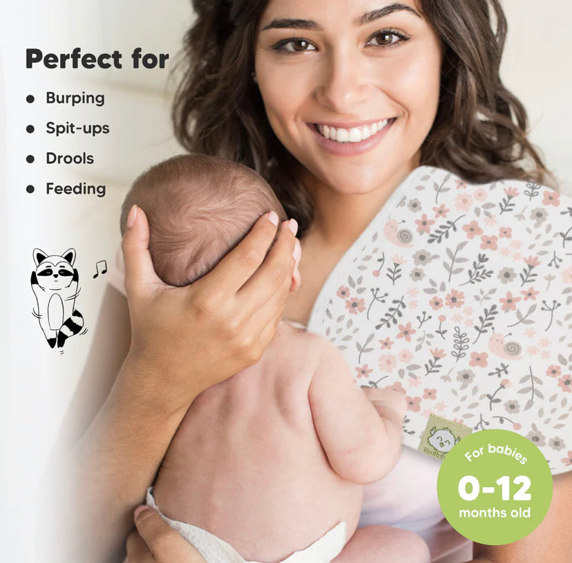 Sweet Charm Urban Burp Clothes (Pack of 5)