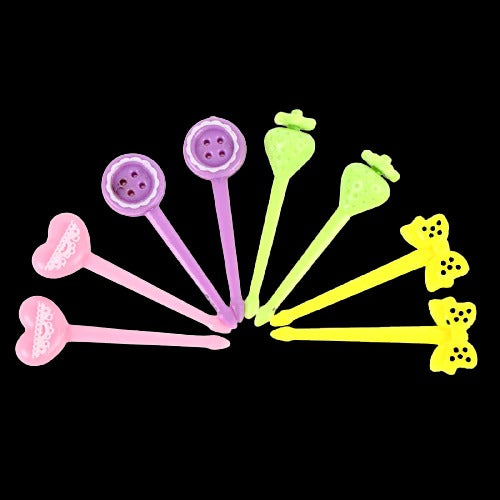 Fun box SWEET PASTEL FOOD PICKS